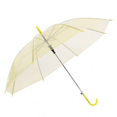 Auto open POE/PVC transparennt umbrella 8k plastic rain umbrella cheap wholesale