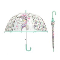 Promotional Custom cartoon Cute Print Fashion Outdoor Use Kid Child Rain Umbrella With Logo