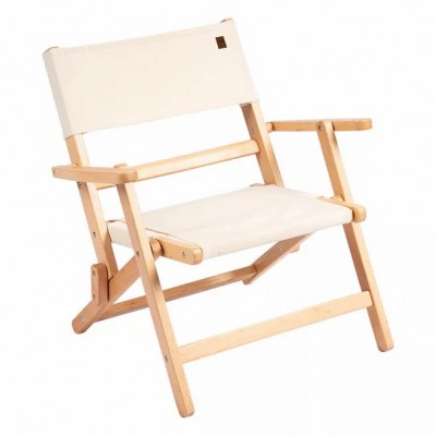 Outdoor Wooden Furniture Antique Small Folding Beach Chair Wood