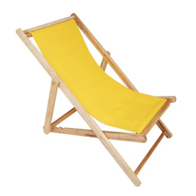 Custom Dimensions Specifications Beach Chair Adjustable Reclining Wood Beach Canvas Folding Chair