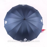 29"*16K 16ribs golf umbrella pongee fabric umbrella with logo