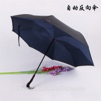 automatic close reverse umbrella creative upside down umbrella custom logo inverted umbrella