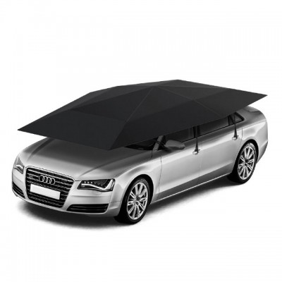 4.2m 4.8m car roof shade cover automatic car umbrellas with remote control  Nylon Car shelter Windshield Snow Shade