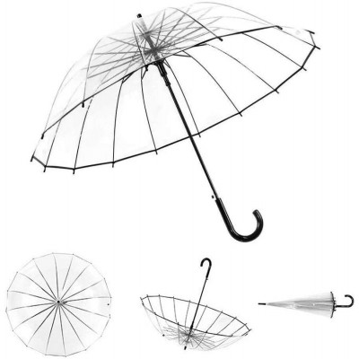 Promotional cheap clean pvc umbrella transparent light weight umbrella for student