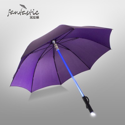 23inch 8k Outdoor Fashion Fluorescent Promotion Advertisement Handheld  Led Umbrella Light