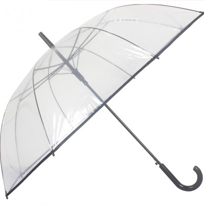 amazon ebay best seller foldable high quality automatic vinyl transparent clear umbrella bubble umbrella ombrello